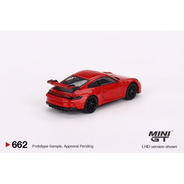 画像2: MINI GT 1/64 Porsche 911(992) GT3 Touring Guards Red (RHD)