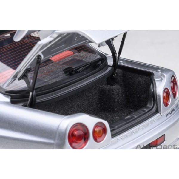 画像12: AUTOart 1/18 Nismo R34 GT-R Z-tune (Z-tune Silver)