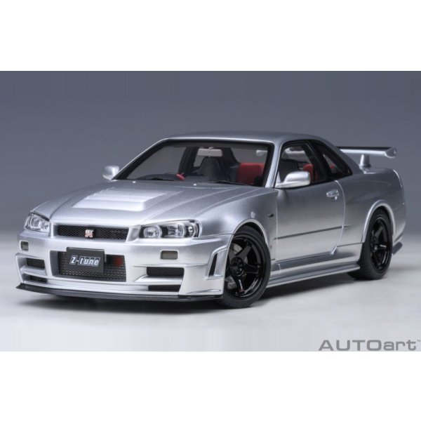 画像17: AUTOart 1/18 Nismo R34 GT-R Z-tune (Z-tune Silver)