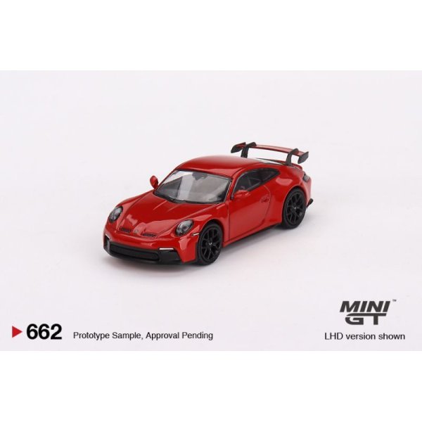 画像1: MINI GT 1/64 Porsche 911(992) GT3 Touring Guards Red (LHD)