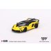 画像1: MINI GT 1/64 LB-Silhouette WORKS Lamborghini Aventador GT EVO Yellow (RHD) (1)