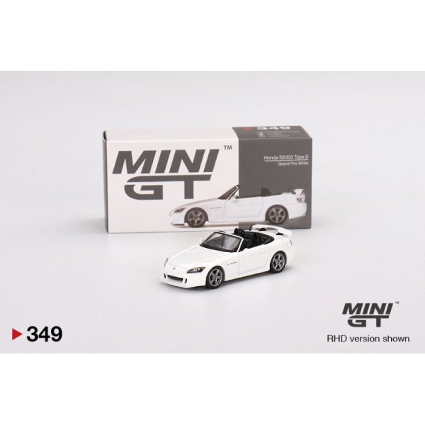 画像1: MINI GT 1/64 S2000 (AP2) CR Grand Prix White (LHD)