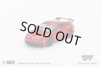 MINI GT 1/64 Porsche 911(992) GT3 Touring Guards Red (RHD)
