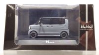 Hobby JAPAN 1/43 Honda N-BOX CUSTOM Slate Gray Pearl & Black