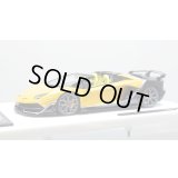EIDOLON 1/43 Lamborghini Aventador SVJ Roadster 2020 2 tone paint Grande Giallo pearl / Metallic Black Limited 37 pcs.