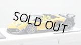 EIDOLON 1/43 Lamborghini Aventador SVJ Roadster 2020 2 tone paint Grande Giallo pearl / Metallic Black Limited 37 pcs.