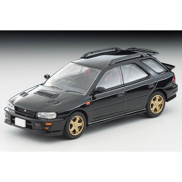 画像1: TOMYTEC 1/64 Limited Vintage NEO Subaru Impreza Pure Sports Wagon WRX STi Ver.V (Black) '98