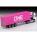 画像2: TOMYTEC 1/64 Limited Vintage NEO Hino Profia 40ft marine container trailer (東邦車輛TC36H1C34) Ocean Network Express (2)