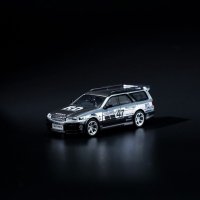 POP RACE 1/64 Nissan Stagea Chrome Silver