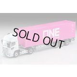 TOMYTEC 1/64 Limited Vintage NEO Hino Profia 40ft marine container trailer (東邦車輛TC36H1C34) Ocean Network Express