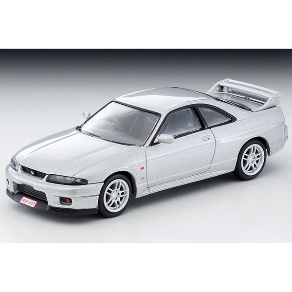 画像1: TOMYTEC 1/64 Limited Vintage NEO Nissan Skyline GT-R Nurburgring Time Attack Car (Silver)