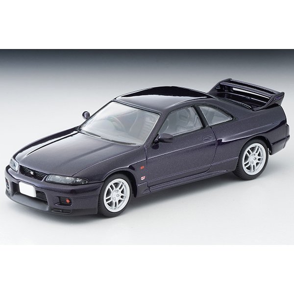 画像1: TOMYTEC 1/64 Limited Vintage NEO Nissan Skyline GT-R V-spec (Purple)'95