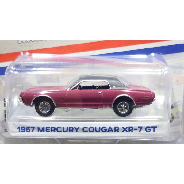 画像3: GREEN LiGHT EXCLUSIVE 1/64 1967 Mercury Cougar XR-7 GT (USPS): 2022 Pony Car Stamp Collection by Artist Tom Fritz
