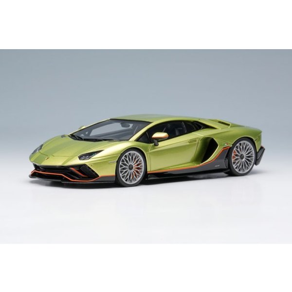 画像2: EIDOLON COLLECTION 1/43 Lamborghini Aventador LP780-4 Ultimae 2021 (Dianthus Wheel) Verde Citoria / Black Limited 60 pcs.