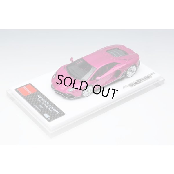 画像8: EIDOLON COLLECTION 1/43 Lamborghini Aventador LP780-4 Ultimae 2021 (Dianthus Wheel) Viola Bust / Black Limited 80 pcs.