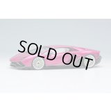 EIDOLON COLLECTION 1/43 Lamborghini Aventador LP780-4 Ultimae 2021 (Dianthus Wheel) Viola Bust / Black Limited 80 pcs.