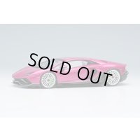 EIDOLON COLLECTION 1/43 Lamborghini Aventador LP780-4 Ultimae 2021 (Dianthus Wheel) Viola Bust / Black Limited 80 pcs.