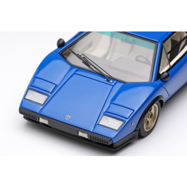 画像6: EIDOLON 1/43 Lamborghini Countach LP400 Speciale Ch.1120222 現存型 Blue / Black Limited 50 pcs.
