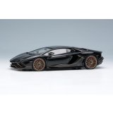 EIDOLON COLLECTION 1/43 Lamborghini Aventador LP780-4 Ultimae 2021 (Dianthus Wheel) Metallic Black Limited 60 pcs.