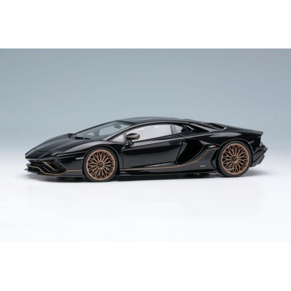 画像1: EIDOLON COLLECTION 1/43 Lamborghini Aventador LP780-4 Ultimae 2021 (Dianthus Wheel) Metallic Black Limited 60 pcs.