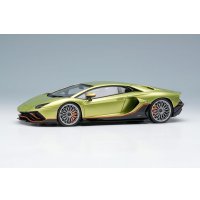 EIDOLON COLLECTION 1/43 Lamborghini Aventador LP780-4 Ultimae 2021 (Dianthus Wheel) Verde Citoria / Black Limited 60 pcs.