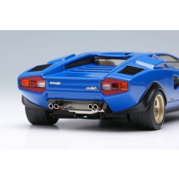 画像11: EIDOLON 1/43 Lamborghini Countach LP400 Speciale Ch.1120222 現存型 Blue / Black Limited 50 pcs.