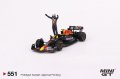 MINI GT 1/64 Oracle Red Bull Racing RB18 2022 3rd place car #1 Monaco Grand Prix Max Verstappen