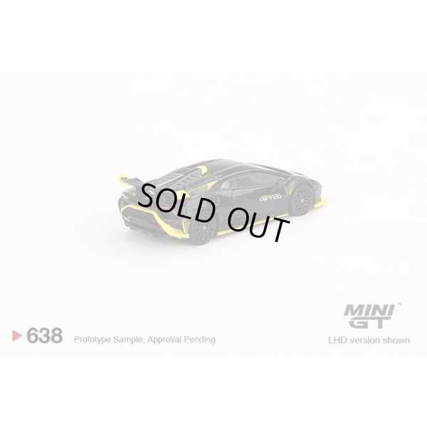 画像2: MINI GT 1/64 Lamborghini Huracan STO Nero Noctis (LHD)