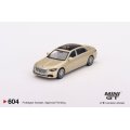 MINI GT 1/64 Mercedes-Maybach S680 Champagne Metallic (LHD) [Blister Package]