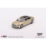 MINI GT 1/64 Mercedes-Maybach S680 Champagne Metallic (LHD) [Blister Package]