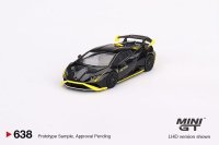 MINI GT 1/64 Lamborghini Huracan STO Nero Noctis (LHD)