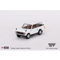 MINI GT 1/64 Range Rover Davos White (RHD)