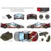 画像13: EIDOLON 1/43 Lamborghini Aventador SVJ Roadster 2020 2 tone paint Silver / Vino Rosso Limited 35 pcs.