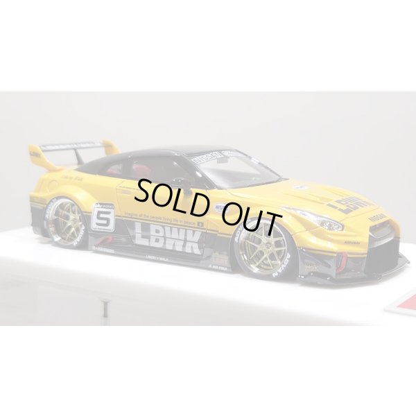 画像5: EIDOLON 1/43 LB-Silhouette WORKS GT 35GT-RR Grande Giallo Pearl / Gum Metallic Two-Tone color Limited 32 pcs.