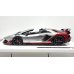 画像2: EIDOLON 1/43 Lamborghini Aventador SVJ Roadster 2020 2 tone paint Silver / Vino Rosso Limited 35 pcs. (2)