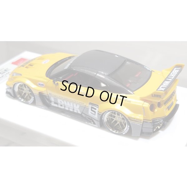画像12: EIDOLON 1/43 LB-Silhouette WORKS GT 35GT-RR Grande Giallo Pearl / Gum Metallic Two-Tone color Limited 32 pcs.