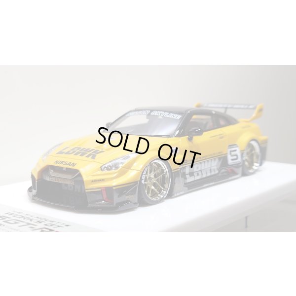 画像9: EIDOLON 1/43 LB-Silhouette WORKS GT 35GT-RR Grande Giallo Pearl / Gum Metallic Two-Tone color Limited 32 pcs.