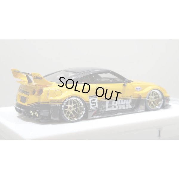 画像7: EIDOLON 1/43 LB-Silhouette WORKS GT 35GT-RR Grande Giallo Pearl / Gum Metallic Two-Tone color Limited 32 pcs.