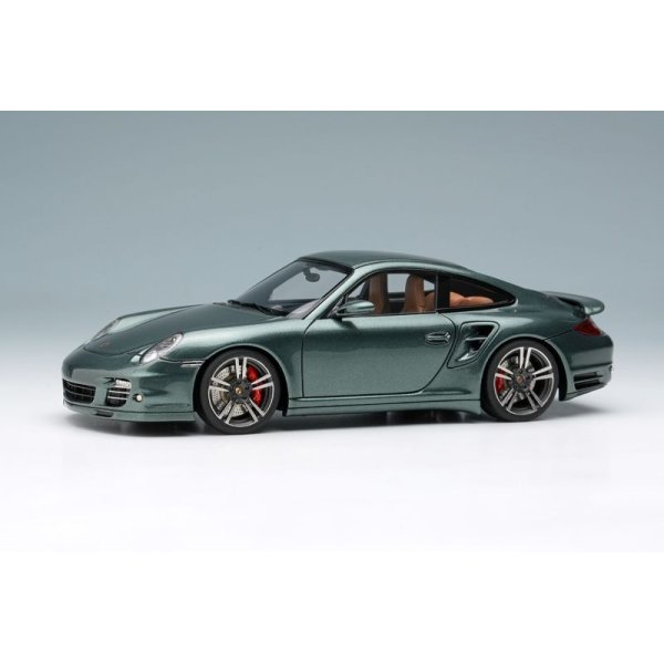 画像1: EIDOLON 1/43 Porsche 911 (997.2) Turbo 2010 Malachite Green Metallic Limited 50 pcs.
