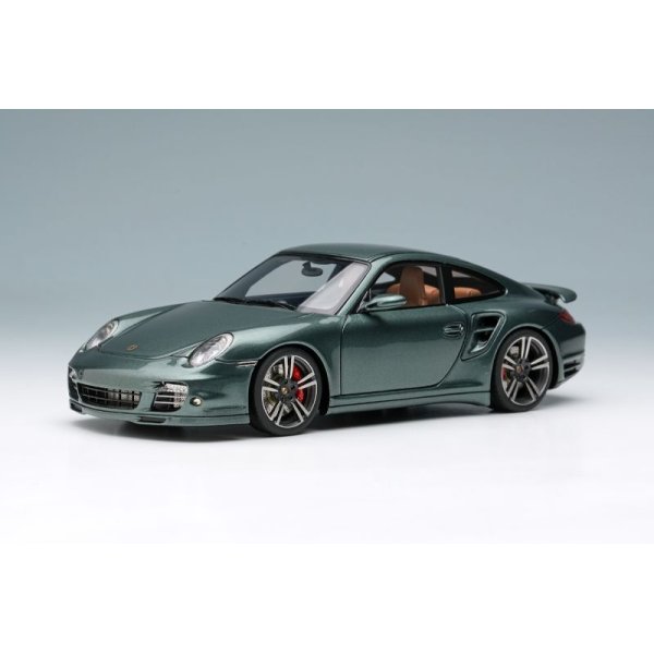 画像2: EIDOLON 1/43 Porsche 911 (997.2) Turbo 2010 Malachite Green Metallic Limited 50 pcs.