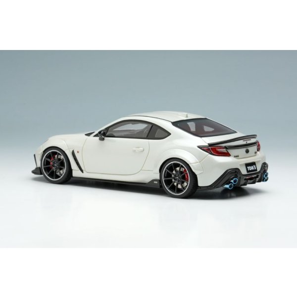 画像3: EIDOLON 1/43 TOM'S GR86 Wide Body 2022 Crystal White Pearl Limited 50 pcs.