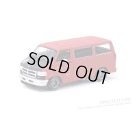 Tarmac Works 1/64 Dodge Van Red