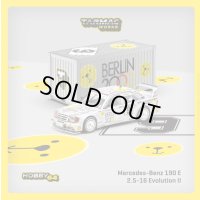 Tarmac Works 1/64 Mercedes-Benz 190 E 2.5-16 Evolution II Macau Guia Race 1992 With Container