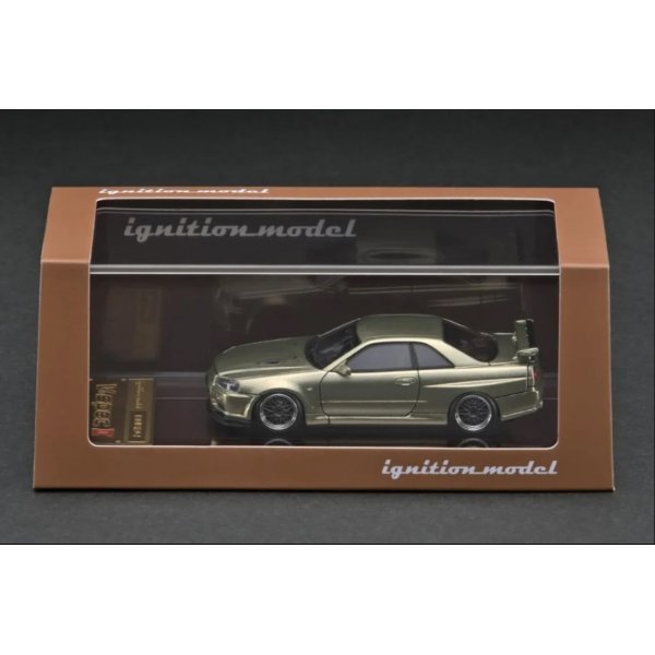 画像3: ignition model 1/64 Nissan Skyline GT-R V-spec II (R34) Millennium Jade