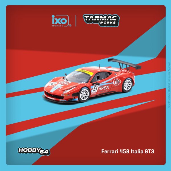 画像1: Tarmac Works 1/64 Ferrari 458 Italia GT3 FIA GT3 Europe 2011