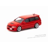 Tarmac Works 1/64 Mitsubishi Lancer Evolution Wagon Red