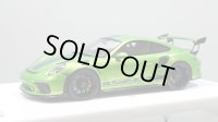 EIDOLON 1/43 Porsche 911 (991.2) GT3 RS 2018 Giallo Verde Pearl with Body Stirpes Limited 32 pcs.