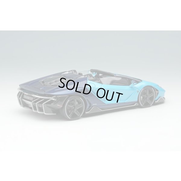 画像2: EIDOLON COLLECTION 1/43 Lamborghini Centenario Roadster LP770-4 2016 Blue Cepheus / Blue Hera Limited 100 pcs.