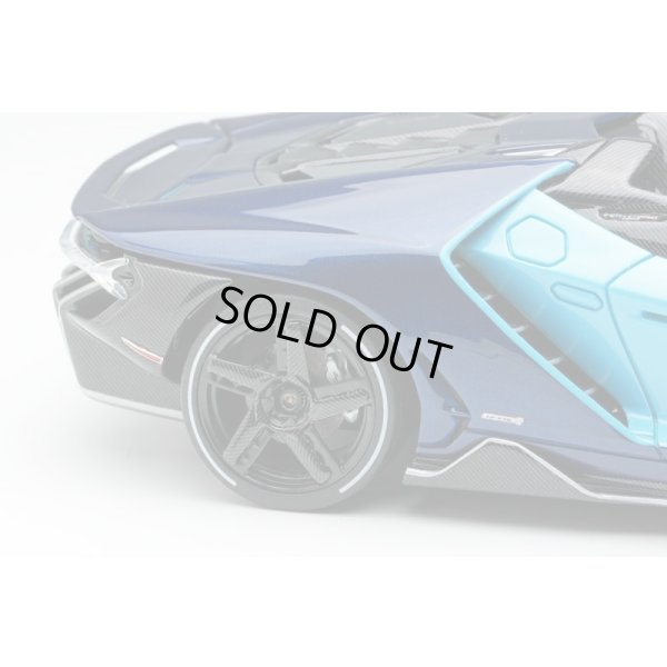画像7: EIDOLON COLLECTION 1/43 Lamborghini Centenario Roadster LP770-4 2016 Blue Cepheus / Blue Hera Limited 100 pcs.