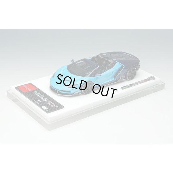 画像10: EIDOLON COLLECTION 1/43 Lamborghini Centenario Roadster LP770-4 2016 Blue Cepheus / Blue Hera Limited 100 pcs.